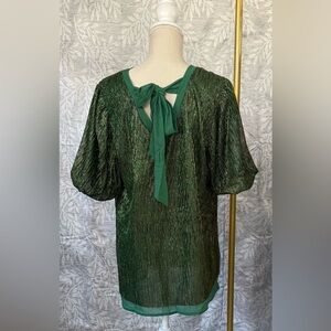 NWT Lime N Chili Ott Bow Blouse